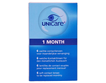 Unicare 1 Month 6 Zachte Contactlenzen - 1.00 6ST