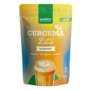 Purasana Curcuma Latté Poeder 100GR Purasana Curcuma Latté Poeder 100GR