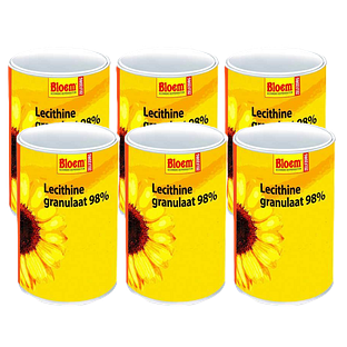 Bloem Lecithine Granulaat 98% 6x400GR Bloem Lecithine Granulaat 98% 6x400GR