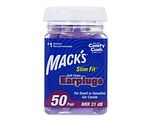 Macks Soft Foam Earplugs SafeSound Slim Fit 50PR