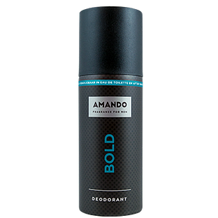 Amando Deodorant Spray Bold 150ML Amando Deodorant Spray Bold 150ML