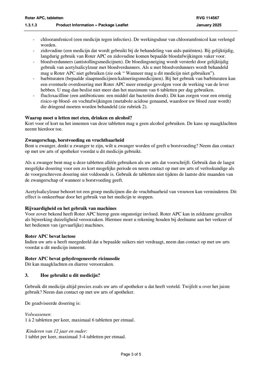 APC Tabletten afbeelding van document #3, leaflet