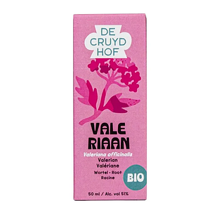 De Cruydhof Cruydhof Valeriaan Valeriana officinalis Bio Druppels 50ML