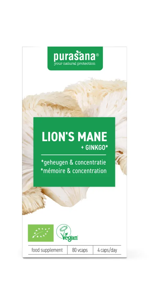 Purasana Lions Mane Capsules