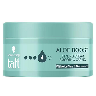 Schwarzkopf Taft Aloe Boost Smooth & Caring Styling Cream 100ML