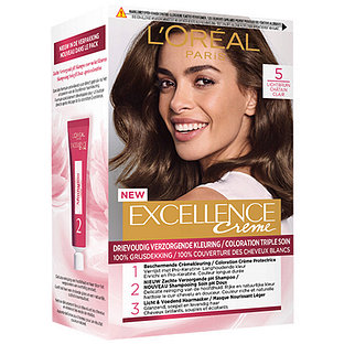 L'Oréal Paris Excellence 5 Licht Bruin 1ST