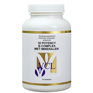 Vital Cell Life Vitall Cell Life Hi Potency B Complex met Mineralen Tabletten 90TB