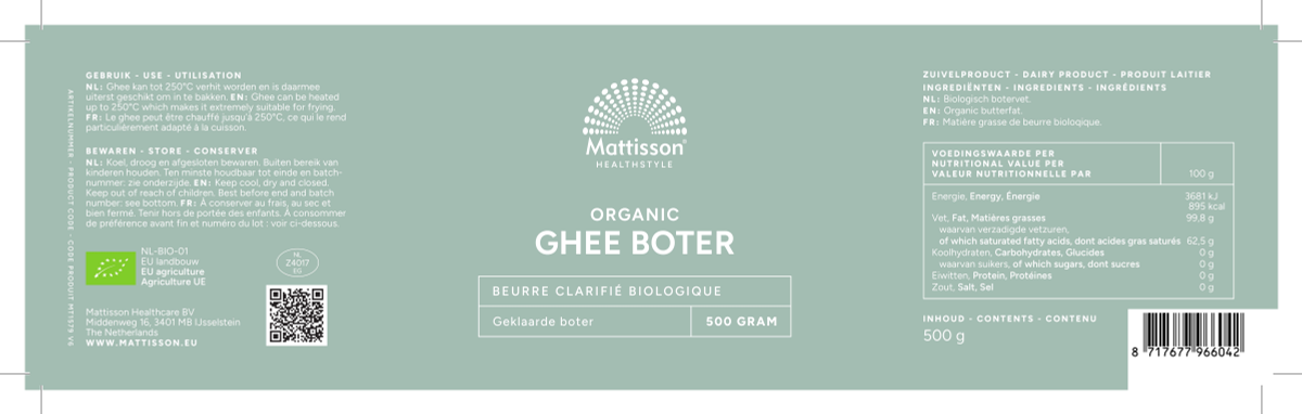 Ghee Geklaarde Boter afbeelding van document #1, label