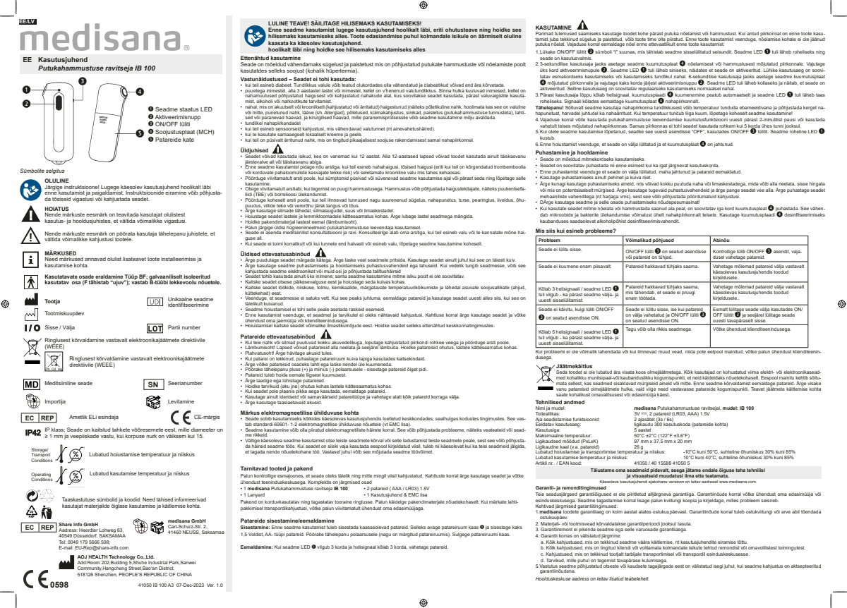 IB100 Insectenbeet Verzachter afbeelding van document #21, instructions