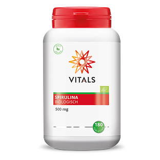 Vitals Spirulina Biologisch 500mg Tabletten 180TB