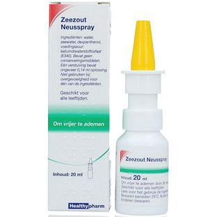 Healthypharm Zeezout Neusspray 20ML Healthypharm Zeezout Neusspray 20ML