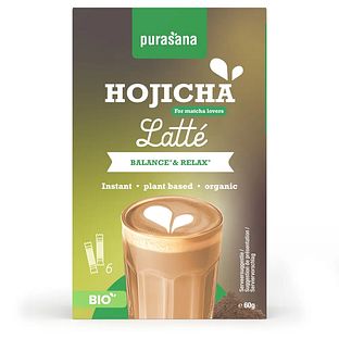 Purasana Instant Hojicha Latté 60GR