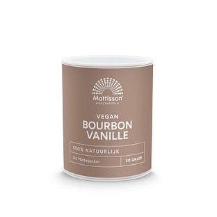 Mattisson HealthStyle Bourbon Vanille Poeder 30GR