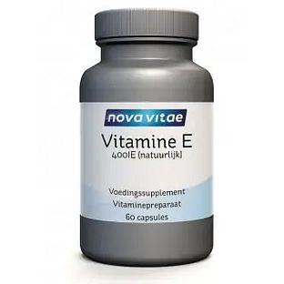 Nova Vitae Vitamine E 400iu Capsules 60CP