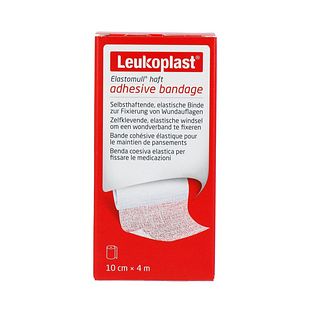 Leukoplast Elastomull Haft Fixatiewindsel 10 cm 1ST