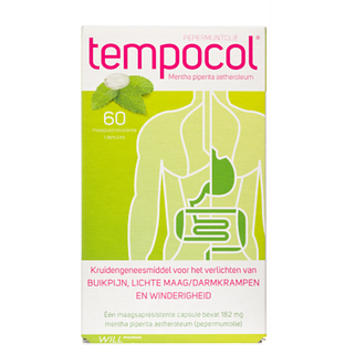 Tempocol Pepermuntolie Capsules 2x60CP