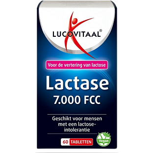 Lucovitaal Lactase 7.000 FCC Tabletten 60TB