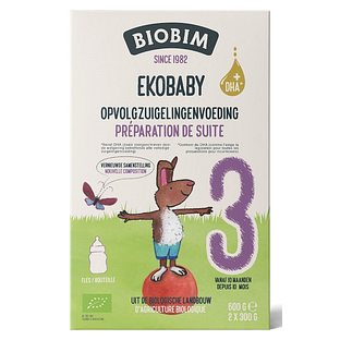 Biobim Ekobaby 3 10mnd+ 600GR Biobim Ekobaby 3 10mnd+ 600GR