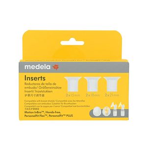 Medela Borstkolf Inzetstukken 6ST Medela Borstkolf Inzetstukken 6ST