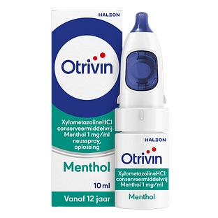 Otrivin Menthol Xylometazoline HCI 1 mg/ml Neusspray 10ML