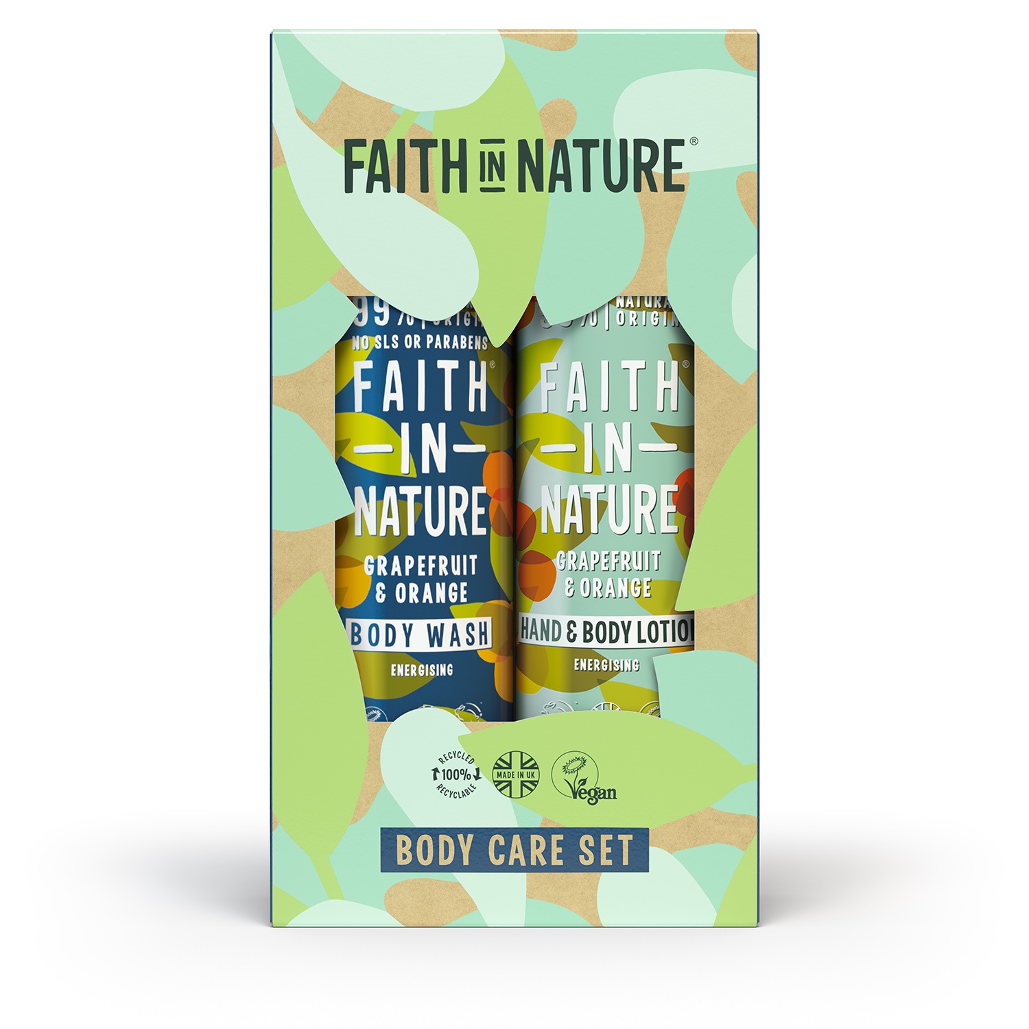 Faith In Nature Body Care Geschenkset afbeelding 1