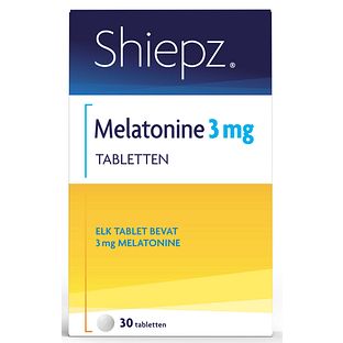 Shiepz Melatonine 3 mg Tabletten 30TB