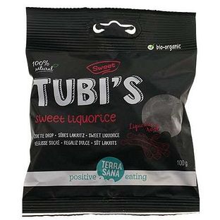 TerraSana Tubi's Zoete Drop 100GR TerraSana Tubi's Zoete Drop 100GR