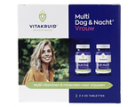 Vitakruid Multi Dag & Nacht Vrouw 100% Vegan 2 x 30 60TB