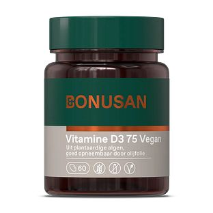 Bonusan Vitamine D3 75mcg Vegan Softgels 60SG Bonusan Vitamine D3 75mcg Vegan Softgels 60SG