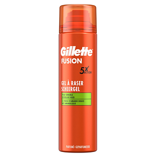 Gillette Fusion Scheergel Amandelolie 200ML