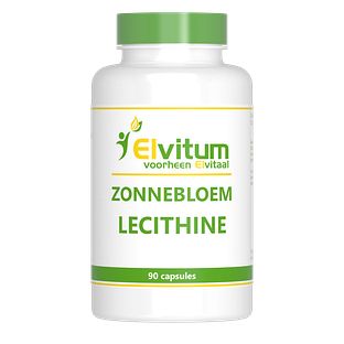 Elvitum Zonnebloem Lecithine Capsules 90CP Elvitum Zonnebloem Lecithine Capsules 90CP