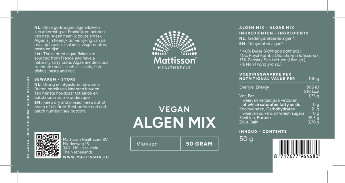 Absolute Algen Mix afbeelding van document #1, label