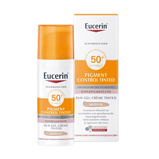 Eucerin Sun Crème-Gel Pigment Control Tinted Medium SPF50 50ML