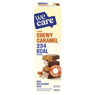 WeCare Meal Replacement Bars Chewy Caramel 120GR