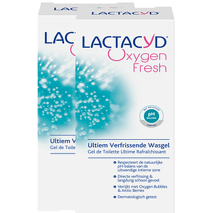 Lactacyd Wasemulsie Oxy Fresh Multiverpakking 2x200ML