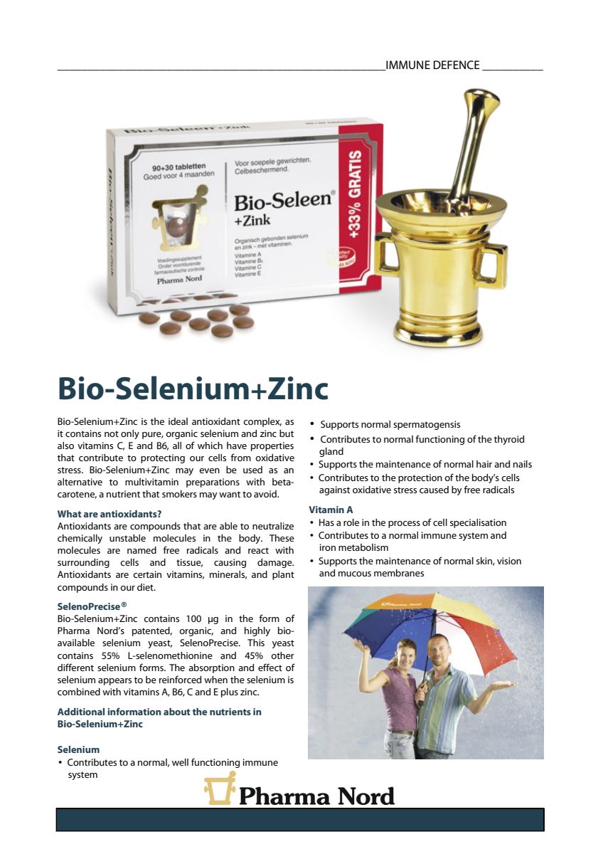Bio-Seleen + Zink Tabletten afbeelding van document #1, info_folder