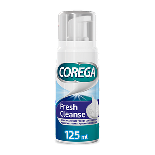 Corega Fresh Cleanse Mousse kunstgebitreiniger 125ML