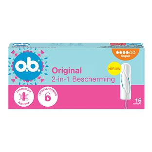 OB Original Dynamic Fit Tampons Super 16ST OB Original Dynamic Fit Tampons Super 16ST