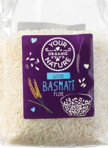 Your Organic Nature Witte Basmatirijst afbeelding