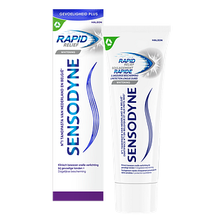 Sensodyne Rapid Relief Whitening Tandpasta 75ML
