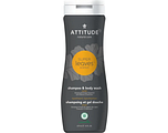 Attitude Shampoo & Body Wash 2-in-1 Sport Ginseng & Grape Seed Oil 473ML