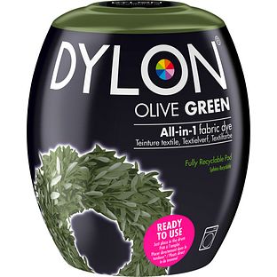 Dylon Olive Green All-in-1 Textielverf 350GR Dylon Olive Green All-in-1 Textielverf 350GR