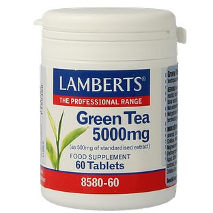 Lamberts Groene Thee 5000mg Tabletten 60TB Lamberts Groene Thee 5000mg Tabletten 60TB