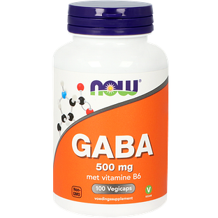 NOW GABA 500mg Capsules 100CP
