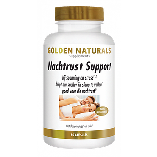 Golden Naturals Nachtrust Formule Capsules 60VCP