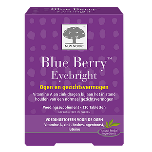 New Nordic Blue Berry Eyebright Tabletten 120TB New Nordic Blue Berry Eyebright Tabletten 120TB