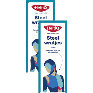 HeltiQ Steelwratjes Duoverpakking 2x38ML HeltiQ Steelwratjes Duoverpakking 2x38ML