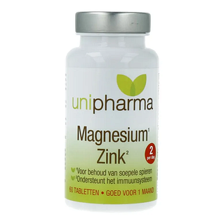 Unipharma Magnesium & Zink Tabletten 60TB