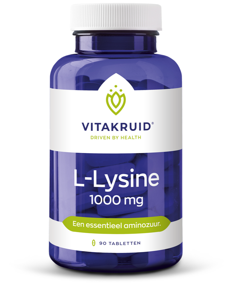 Vitakruid L-Lysine 1000mg met vitamine C 90TB