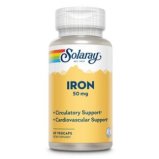Solaray Iron 50mg Capsules 60CP Solaray Iron 50mg Capsules 60CP